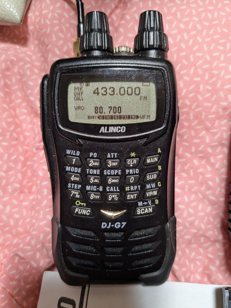 トランシーバー ALINCO DJ-G7 1200MHZ