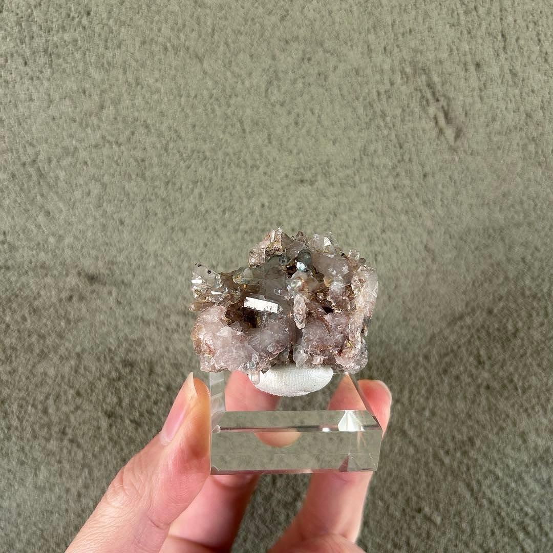 希少 Ajoite in Quartz アホイトインクォーツ