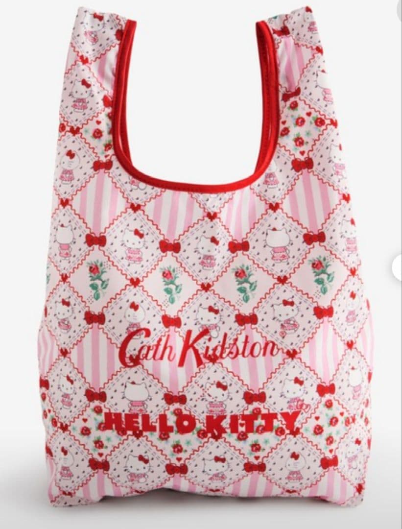 Cath Kidston× Hello Kitty エコバッグinフェイスポー