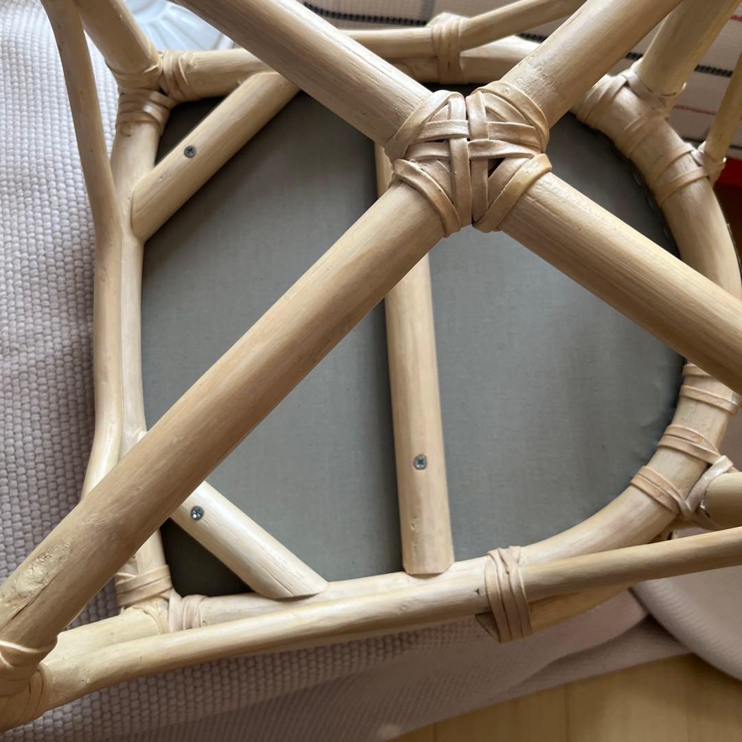 CASABLANCAカサブランカ ラタンチェア椅子イス1脚のみ(複数在庫あり)③