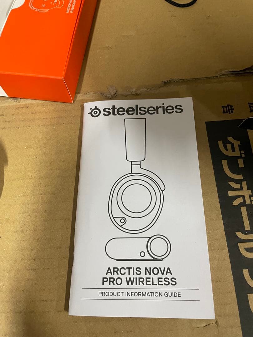 SteelSeries ヘッドホン Arctis Nova Pro ジャンク品