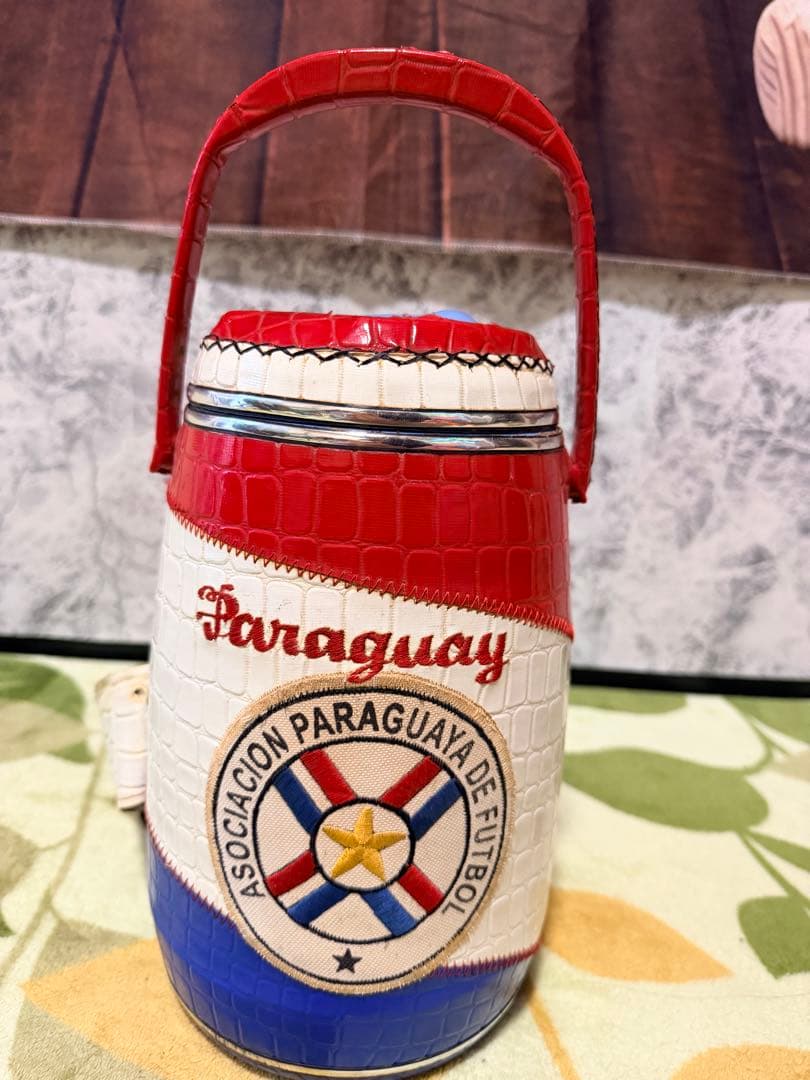 パラグアイ国旗デザイン水筒テレレ魔法瓶