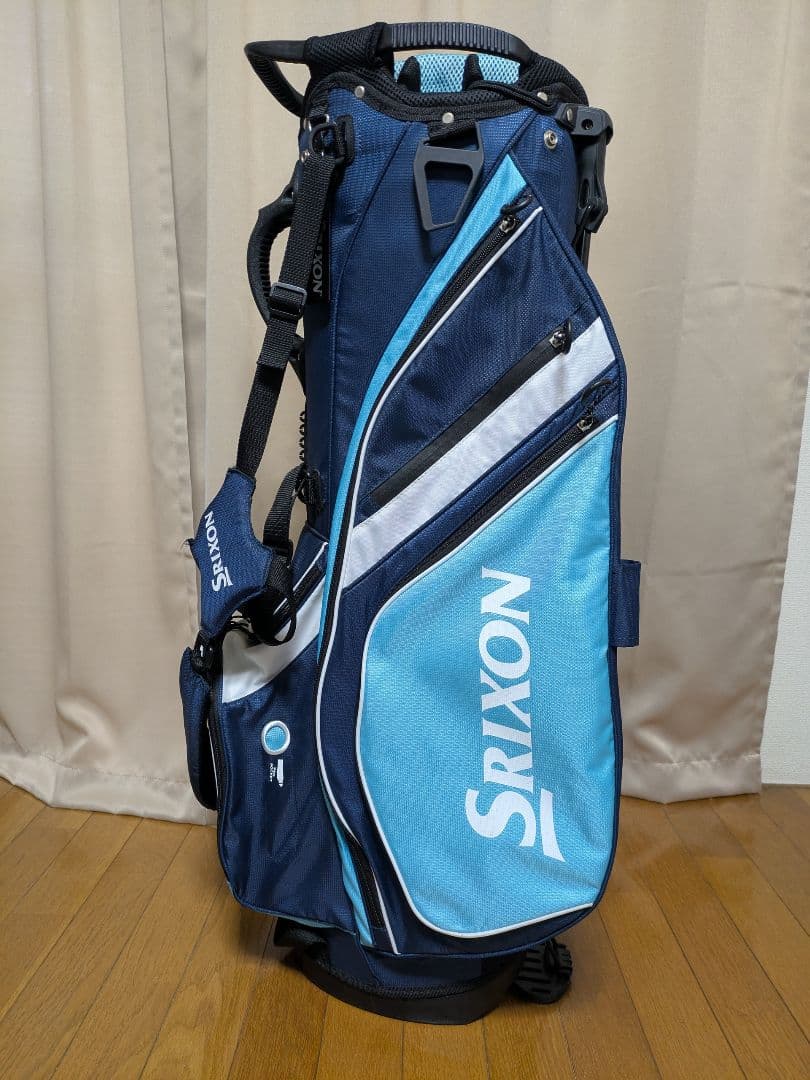 Srixon キャディバッグ ネイビー/ライトブルー