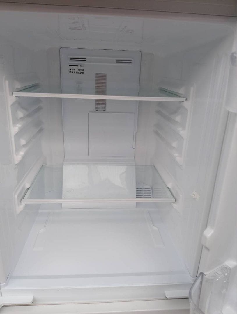 SHARP 2ドア冷蔵庫 137L SJ-D14F-W つけかえどっちもドア