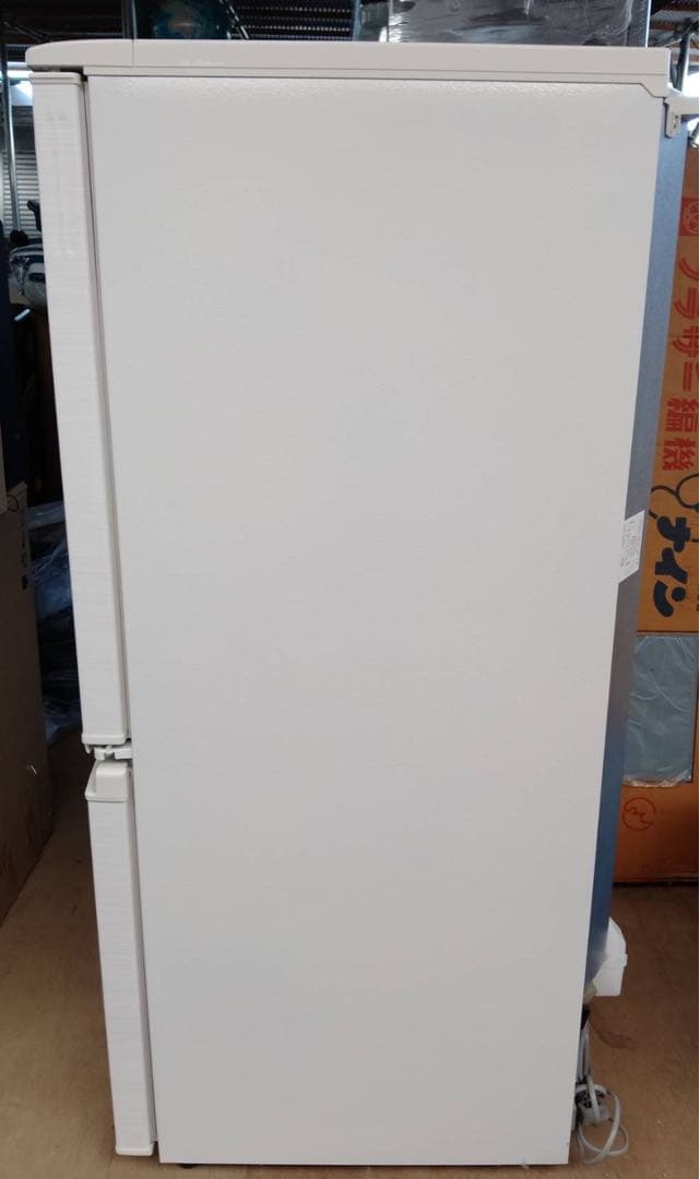 SHARP 2ドア冷蔵庫 137L SJ-D14F-W つけかえどっちもドア