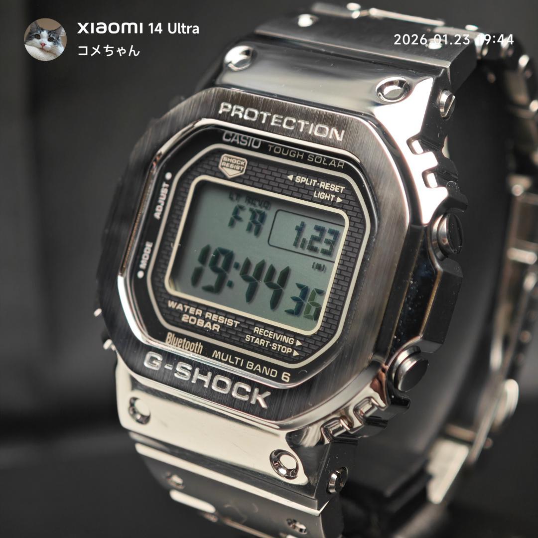 【美品】カシオ G-SHOCK　GMW-B5000D-1JF