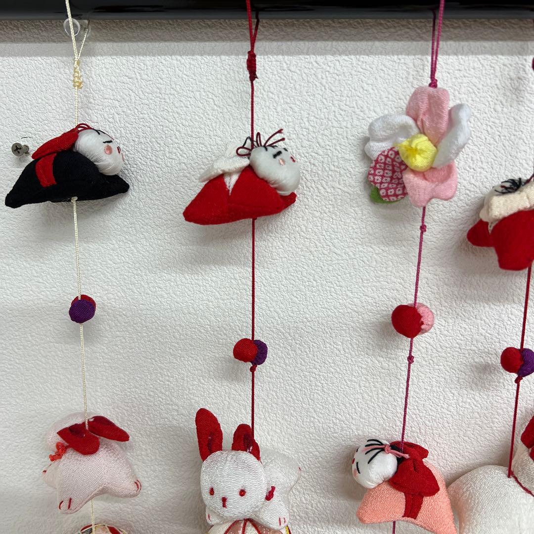 雛人形　桃の節句　ちりめんつるし飾りまとめ売り