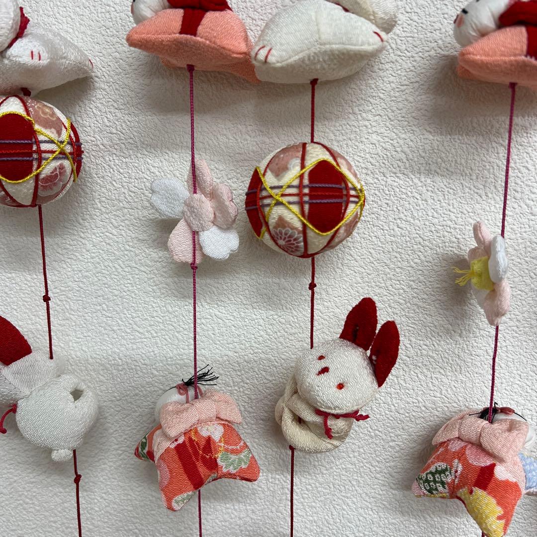 雛人形　桃の節句　ちりめんつるし飾りまとめ売り