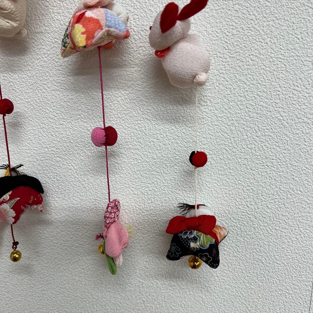 雛人形　桃の節句　ちりめんつるし飾りまとめ売り
