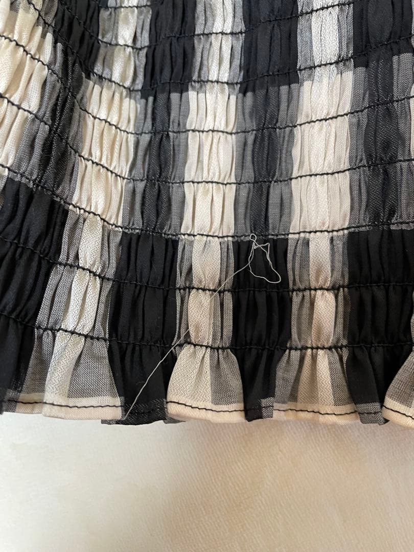 clane shirring design blouse クラネ