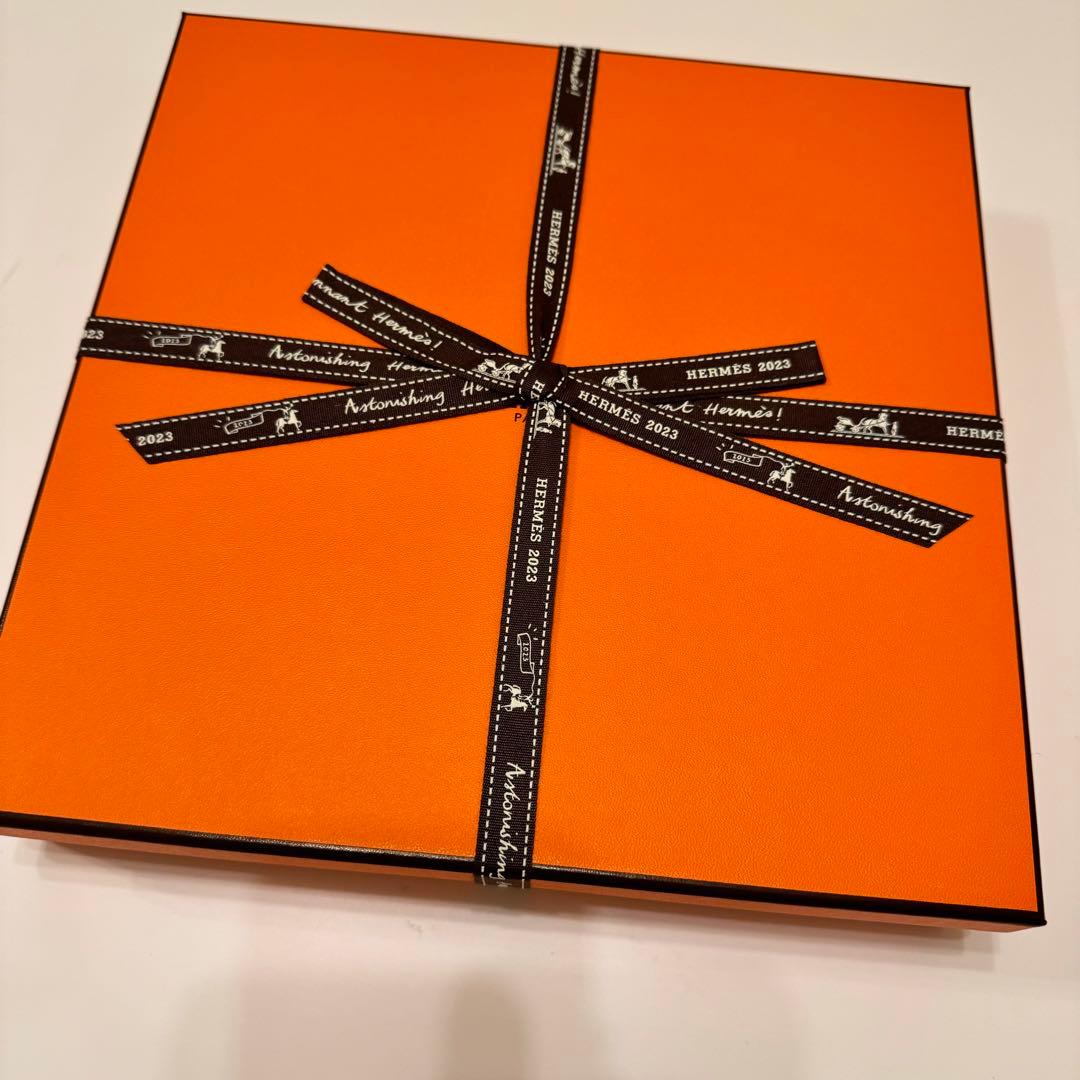 【新品未使用】HERMES ブルーダイユール　ディナープレート　2枚セット