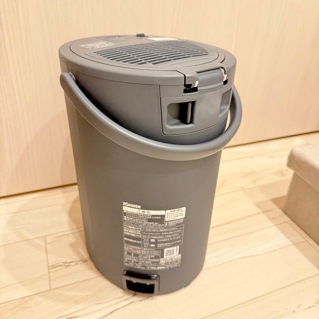 【1度のみ使用】象印 スチーム式加湿器 EE-TB60-BM