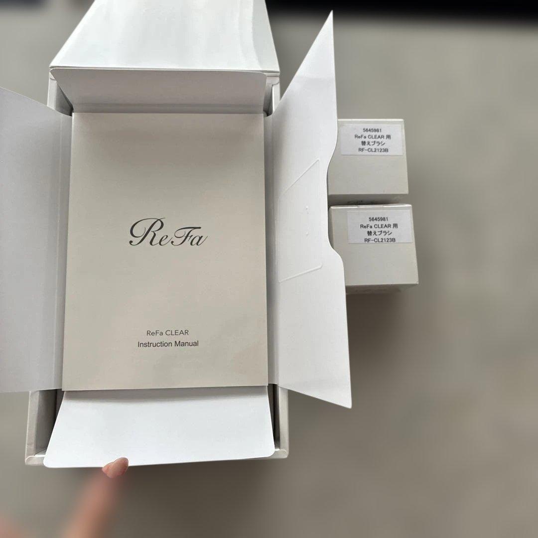 ReFa CLEAR（リファクリア）　替えブラシ２個つき