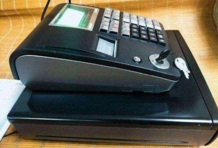 カシオレジスター　TE-400　フル設定無料　PC連携売上管理　0808433