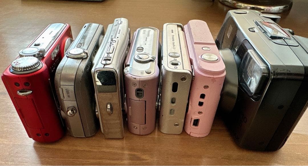 デジタルカメラ、いろいろまとめ 7台