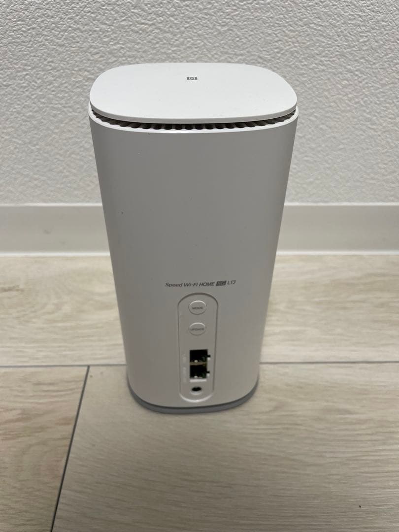 au Speed Wi-Fi  5G L13 ホームルータ