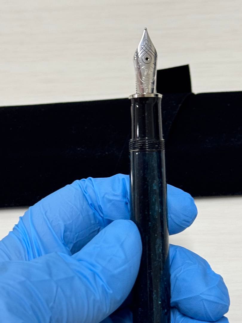 【超希少品】ペリカン　スーベレーン　M８０５　F　オーシャンスワール