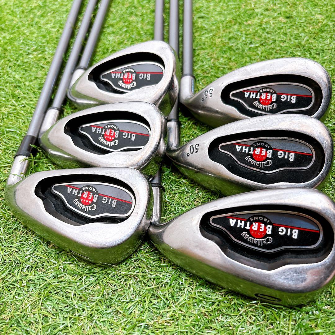 キャロウェイ　ゴルフクラブ　レディースアイアンセット　右利き　FLEX L