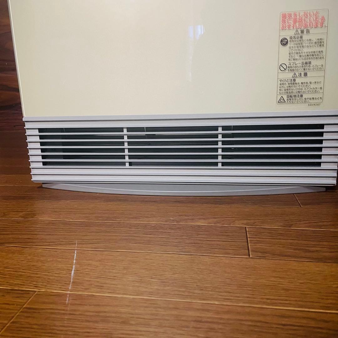 【未使用品】NORITZ ガスファンヒーター 都市ガス GFH-4001D-WH