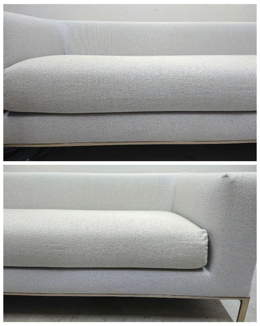 Cassina ixc CRAB コンフォート 2Pソファ シャンパンゴールド
