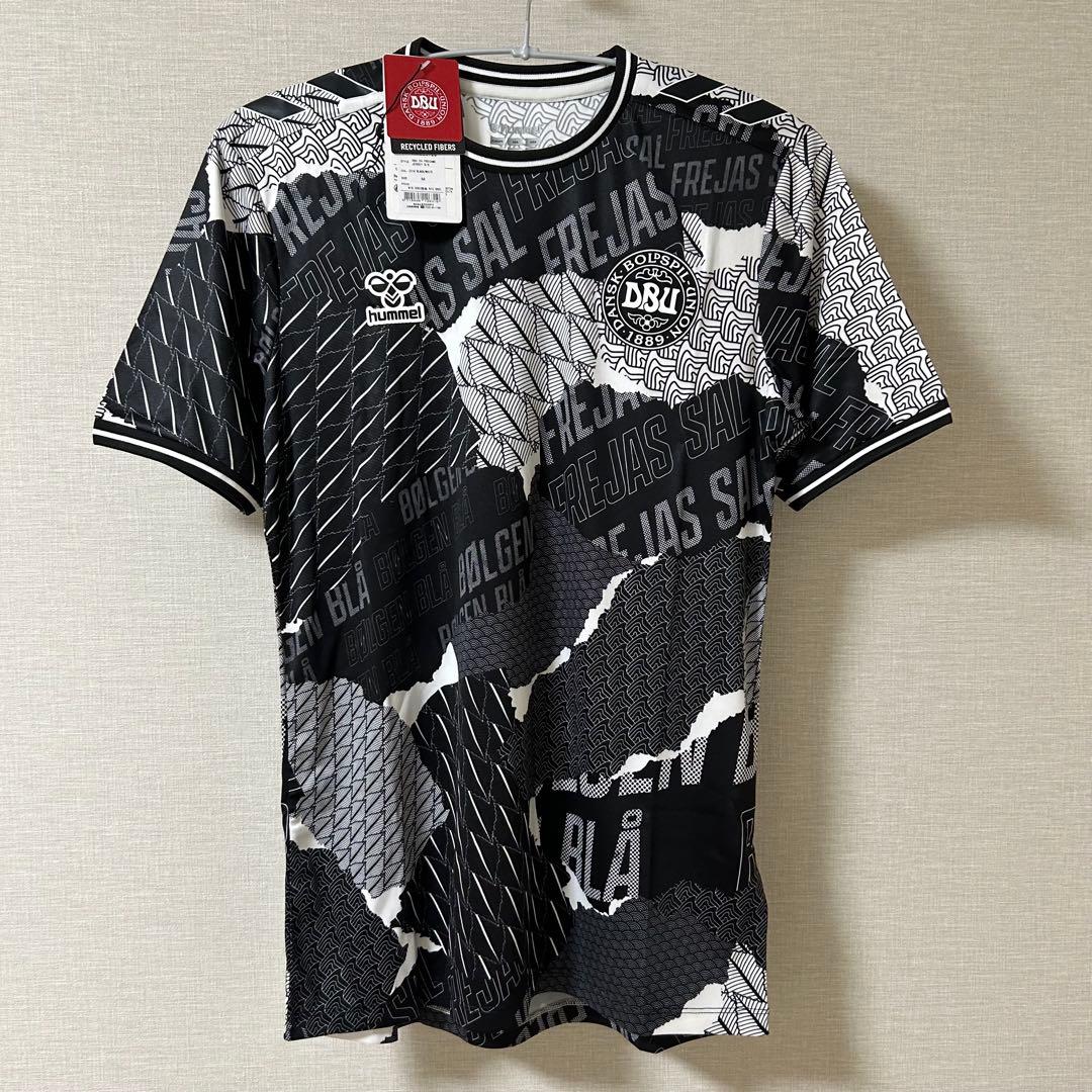 正規品新品☆デンマーク代表2024プレマッチユニフォームMサイズDenmark
