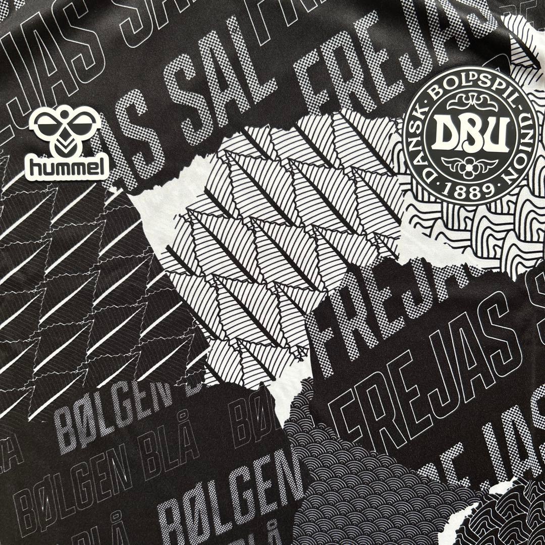 正規品新品☆デンマーク代表2024プレマッチユニフォームMサイズDenmark