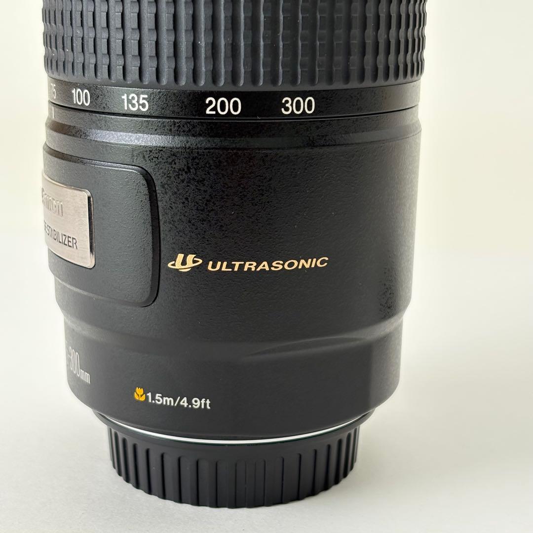 Canon キャノン　望遠レンズ　EF75-300mm F4-5.6 IS