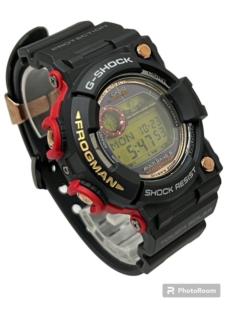 【美品】G-SHOCK フロッグマン 35周年 GWF-1035F-1JR