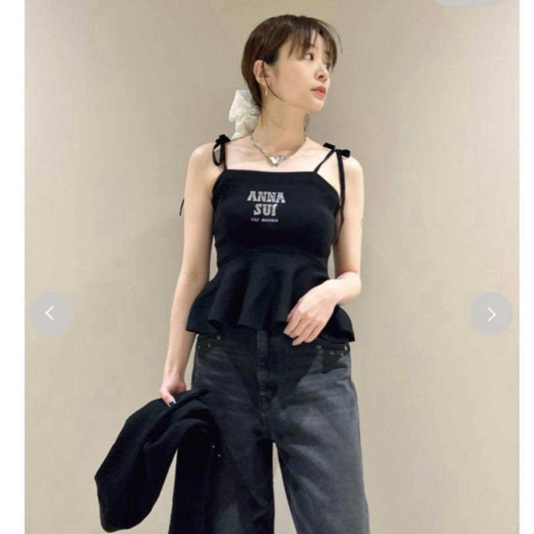 ★新品【LILY BROWN × ANNA SUI】ペプラムトップス