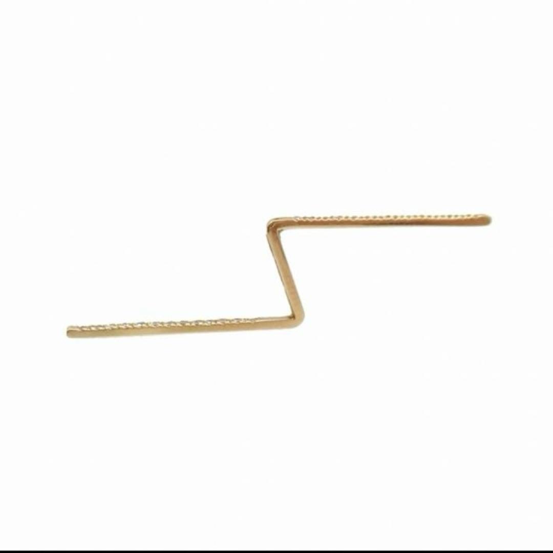 美品 SHIHARA Diamond Post Pierce 0102