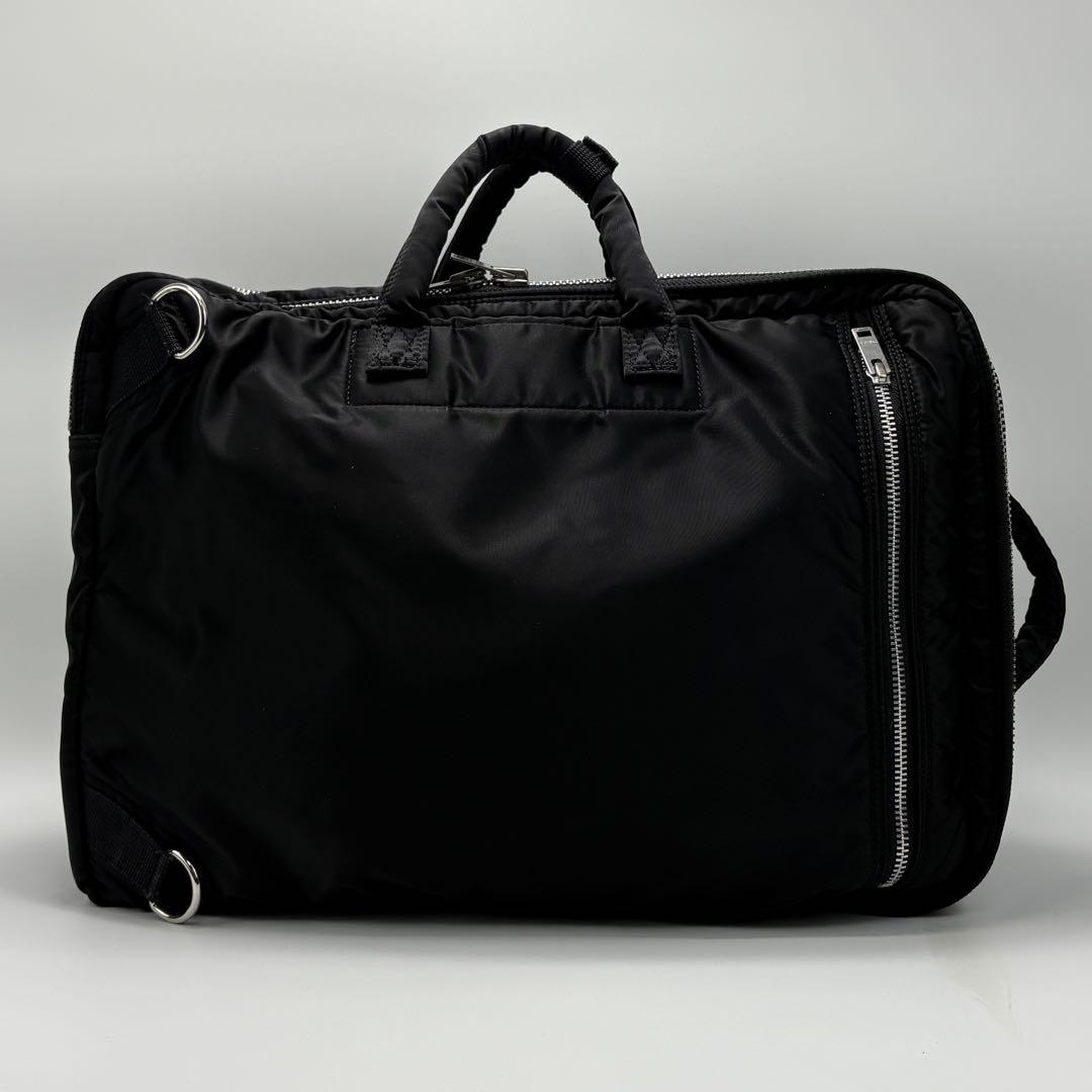 ポーター　3way　ビジネスバッグ　リュック　ショルダー　タンカー　ナイロン　黒