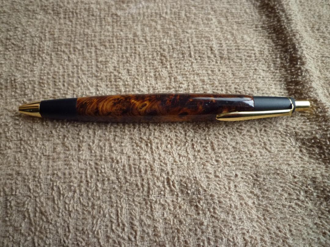 あ*）様 屋久杉工房京　天然屋久杉シャープペンシル(0.5mm)・・・未使用中古