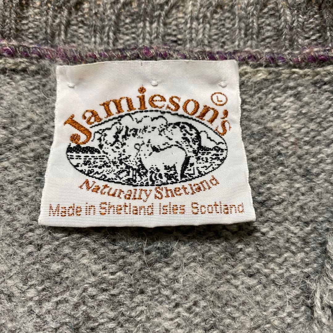 メル73805Jamieson's ニットベスト SHIPS サイズL