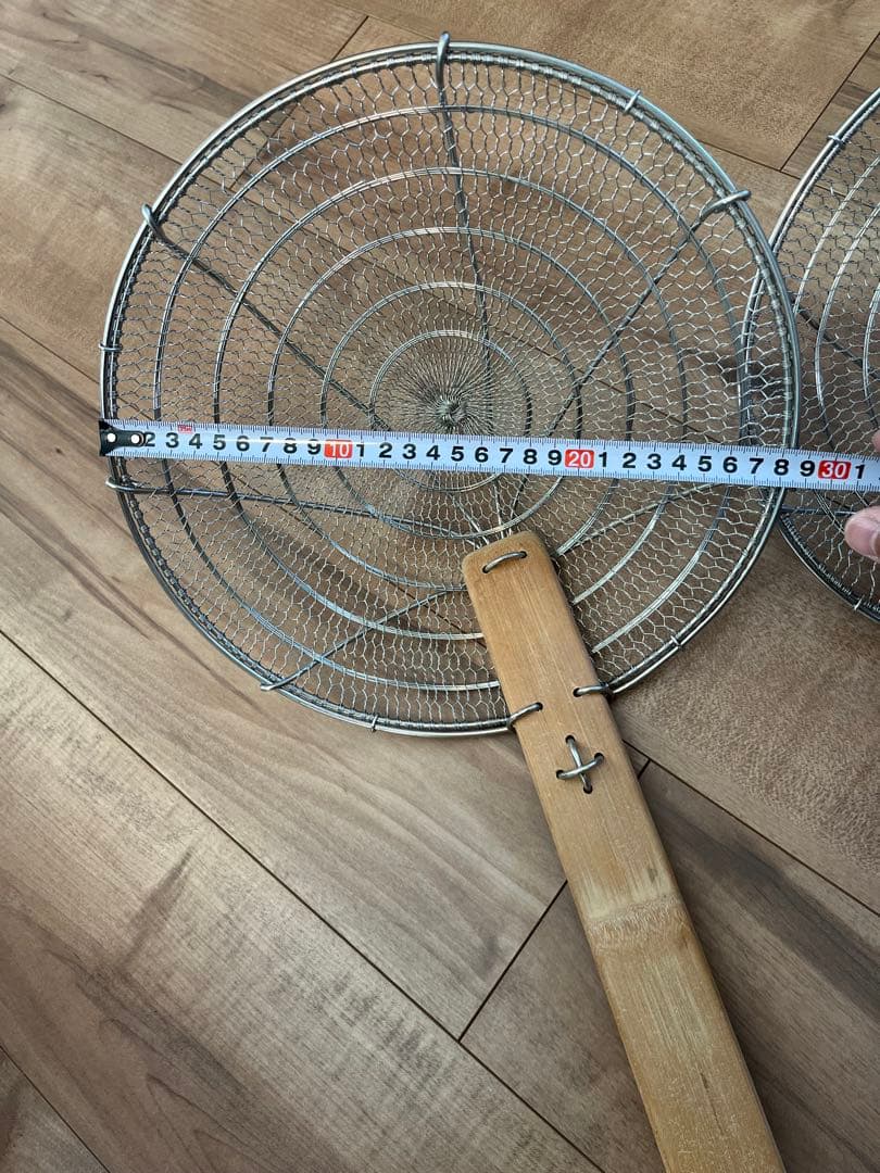 プロ仕様中華油こし、そば揚げ　3本セット