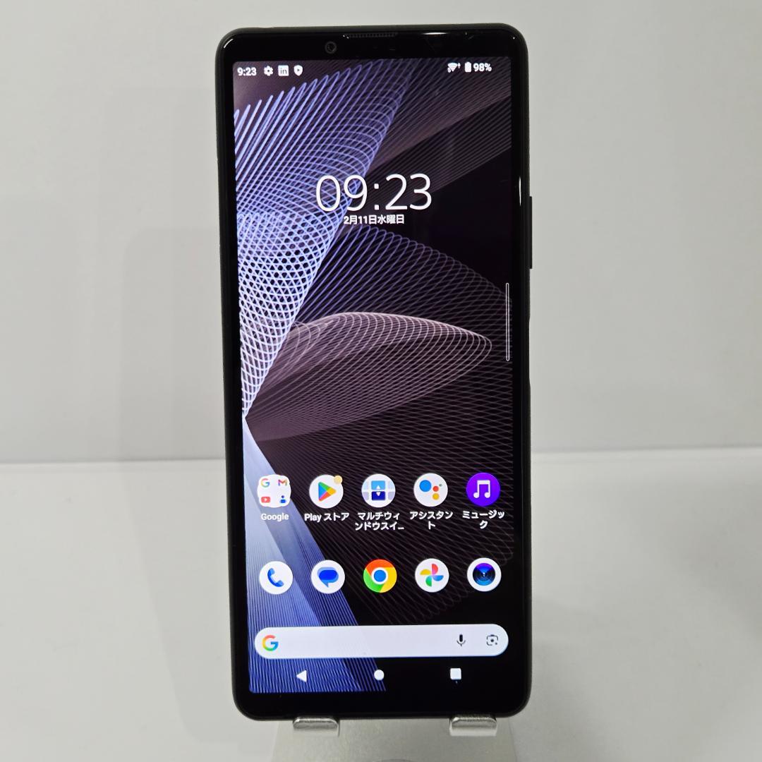 03 Xperia 10 ⅲ Lite ブラック SIMフリー