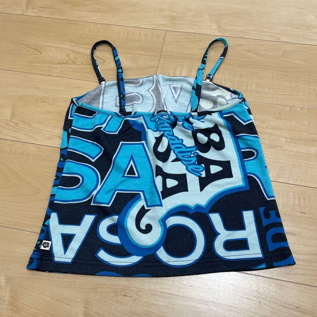 アルバローザ　キャミソール　青