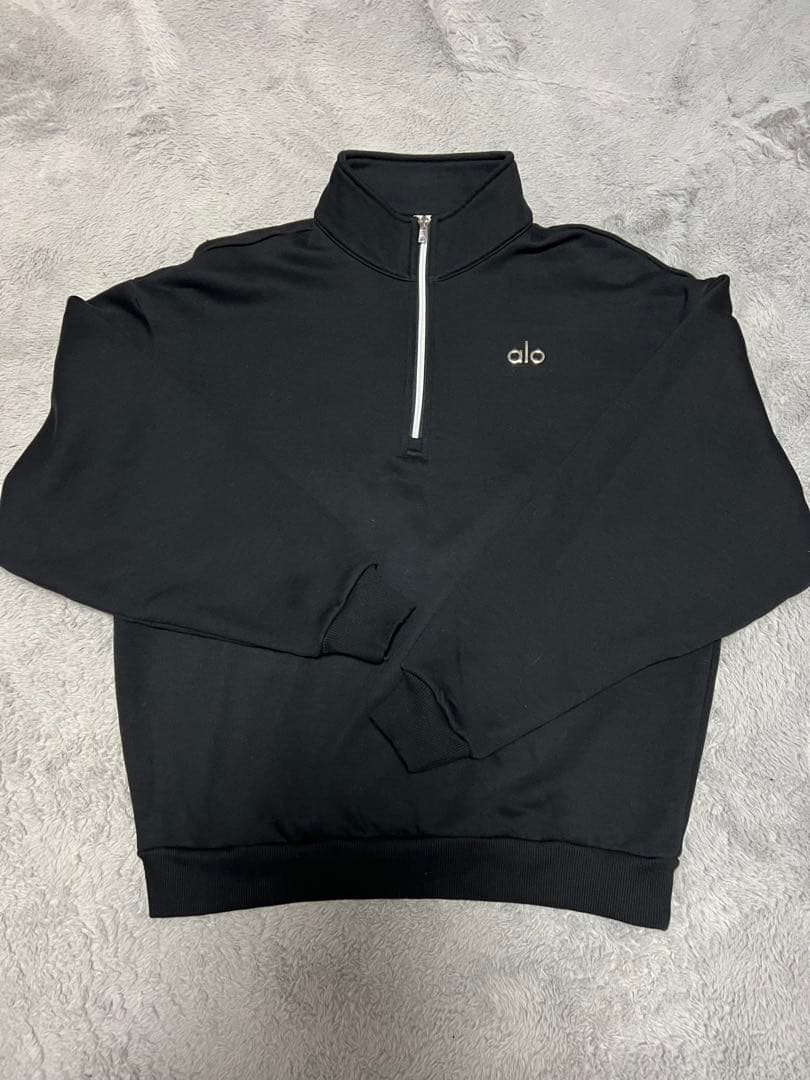 alo スウェット上下 ブラックXS ユニセックス