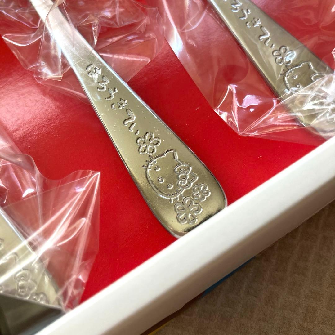 【新品】ハローキティ カトラリー 14点 非売品 2014／2016 レア 食器