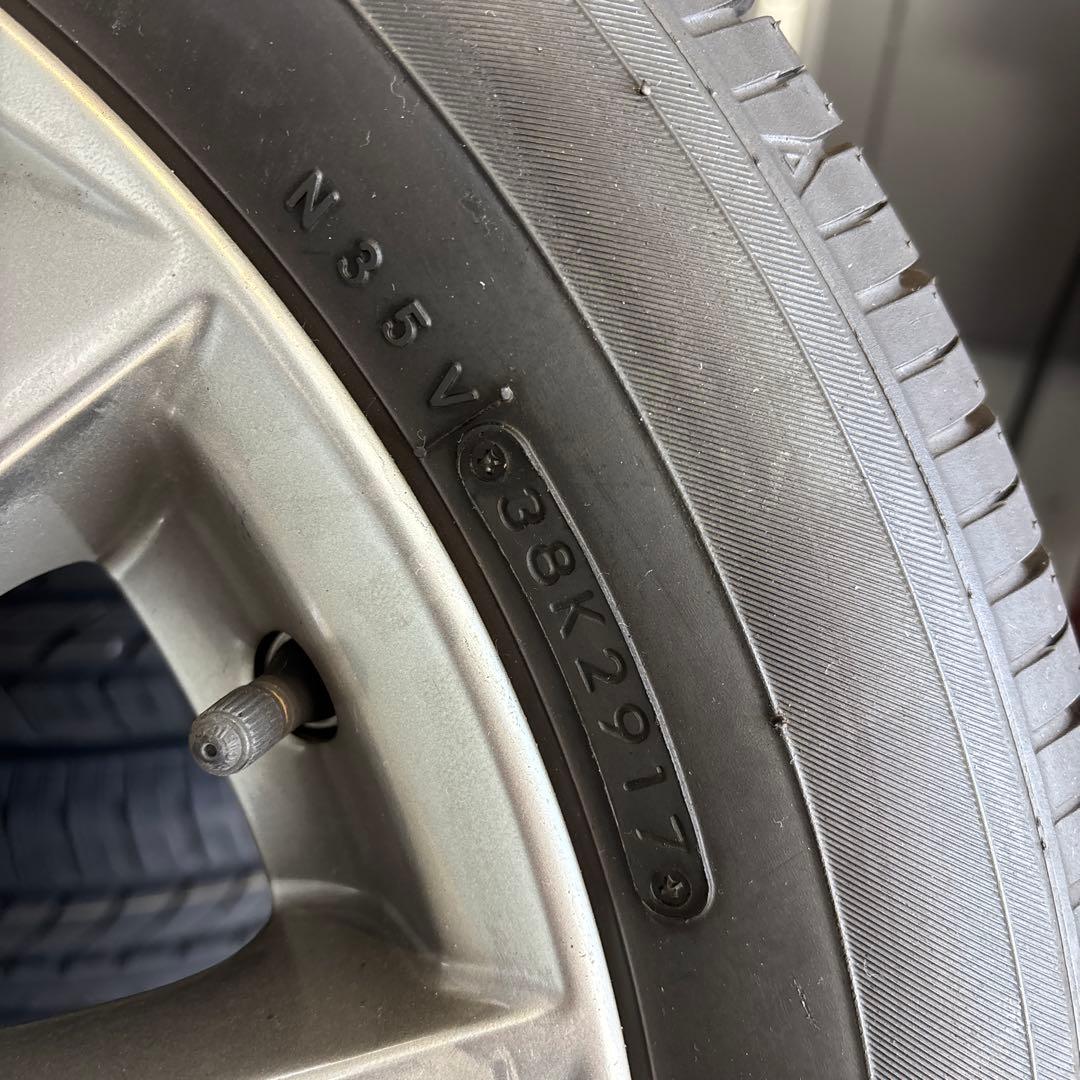 アルファード30 純正タイヤ 235/50R18 タイヤホイールセット ほぼ新品