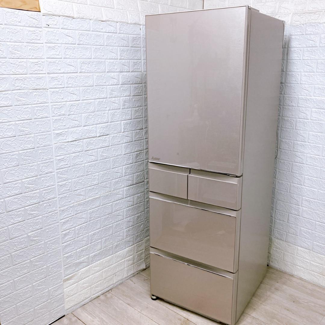 B091210 三菱 ミツビシ 451L 冷蔵庫 大型 MR-MB45G-C