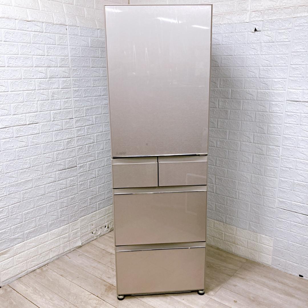 B091210 三菱 ミツビシ 451L 冷蔵庫 大型 MR-MB45G-C