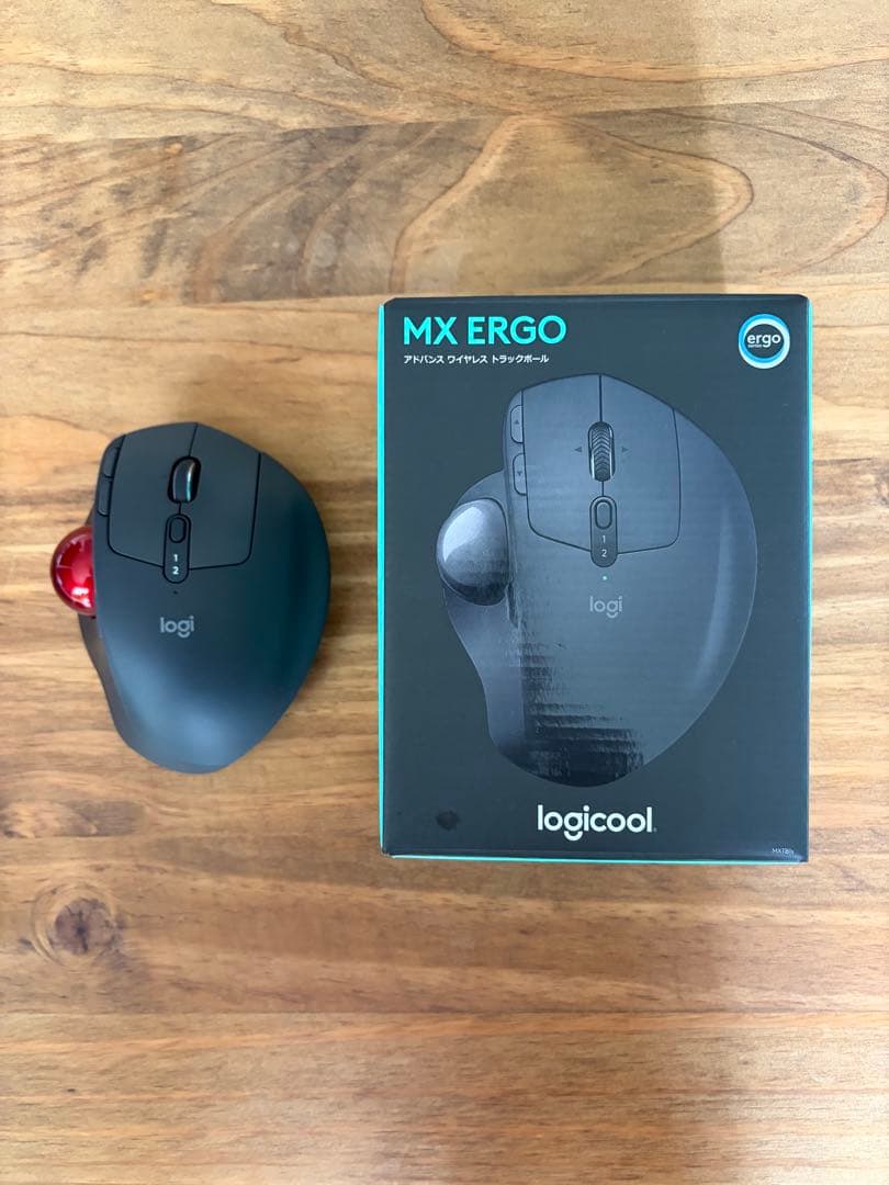 logicool MX ERGO トラックボールマウス