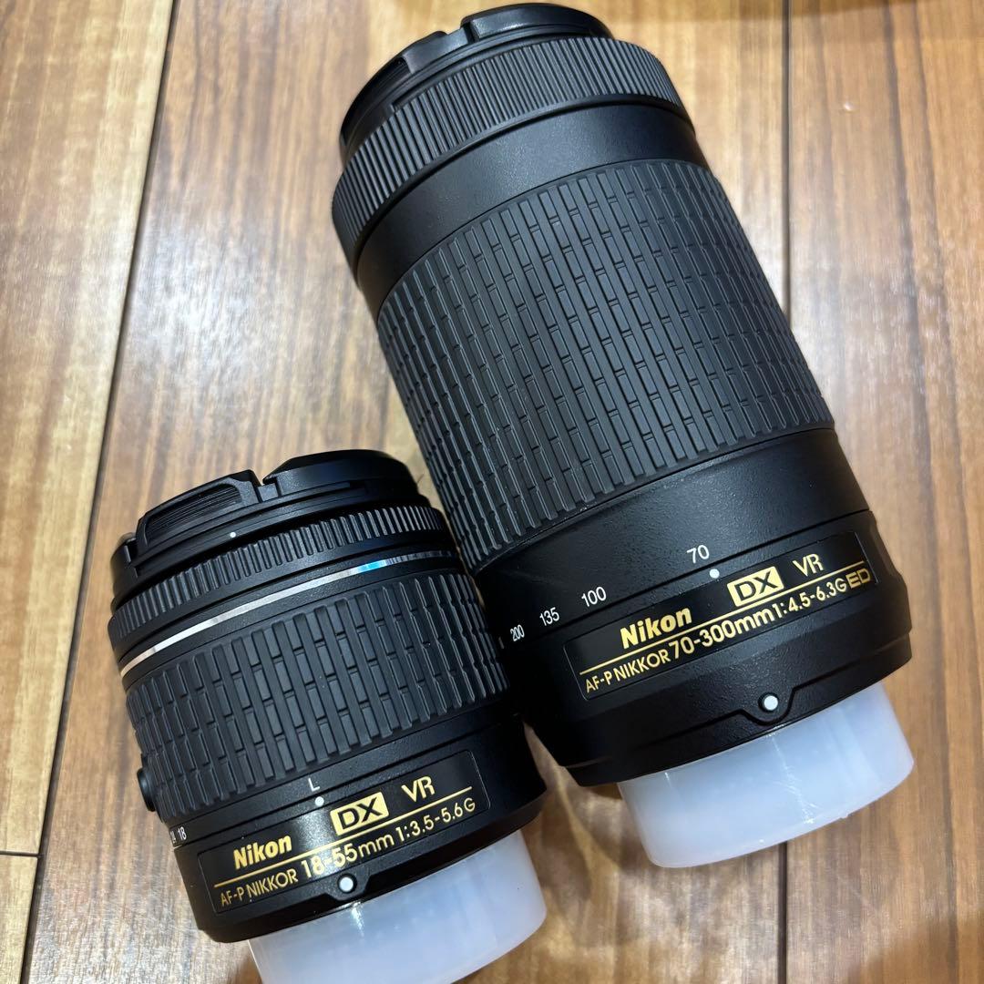 Nikon ニコンD5600 18-55mm + 70-300mm VR Kit