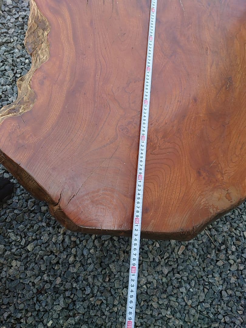 ケヤキ一枚板テーブル