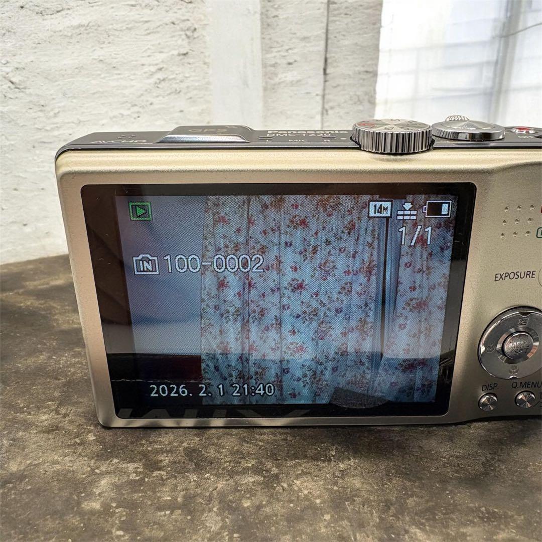 Panasonic LUMIX TZ20 コンパクト　デジタルカメラ　ゴールド