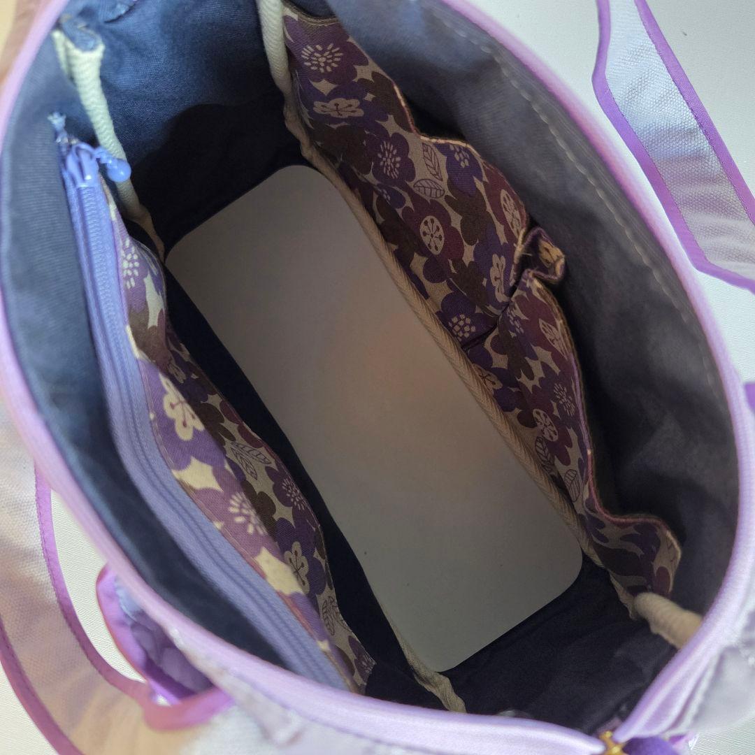 JUNE様　ポケットいっぱいトートバッグ(M)　ハンドメイド