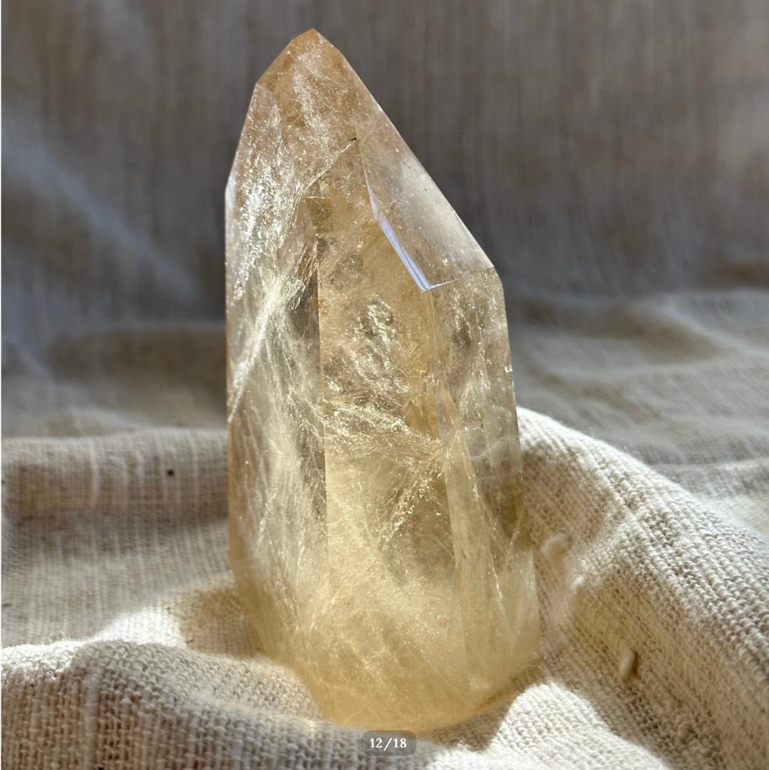 非加熱【シトリン】 天然 シトリン ポイント ブラジル産