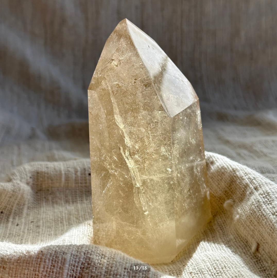 非加熱【シトリン】 天然 シトリン ポイント ブラジル産