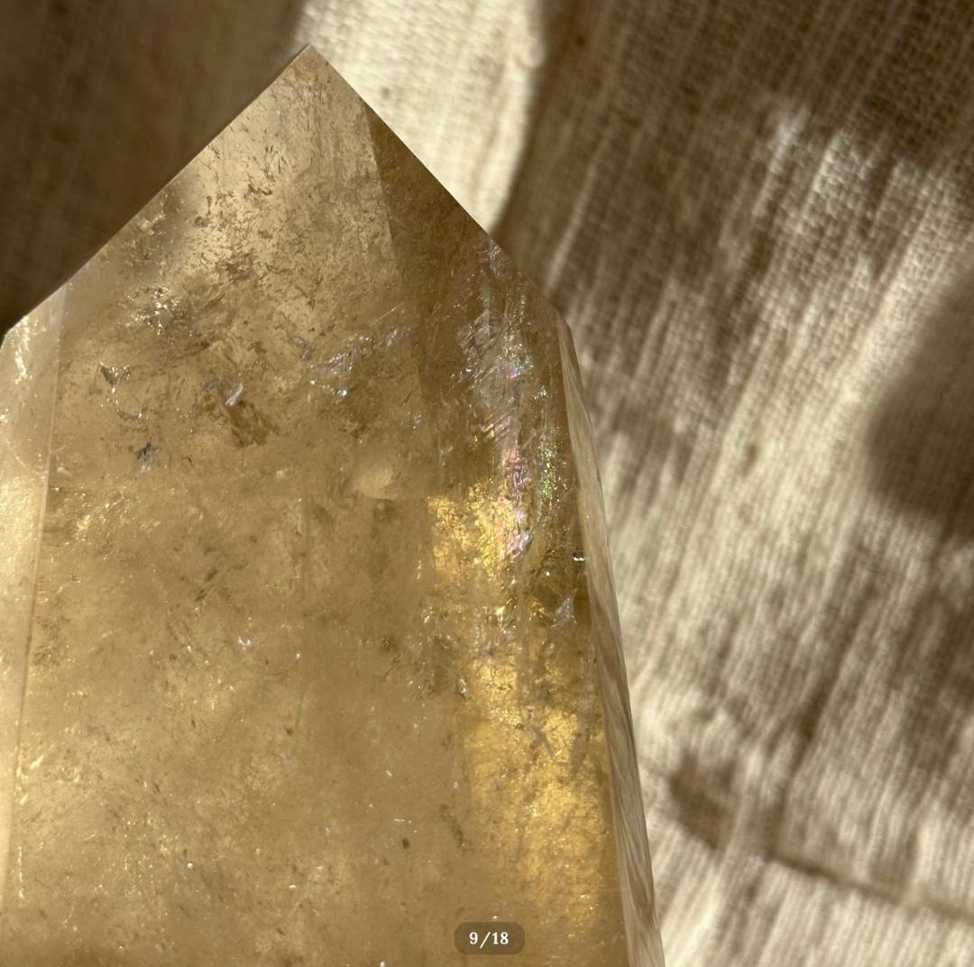 非加熱【シトリン】 天然 シトリン ポイント ブラジル産