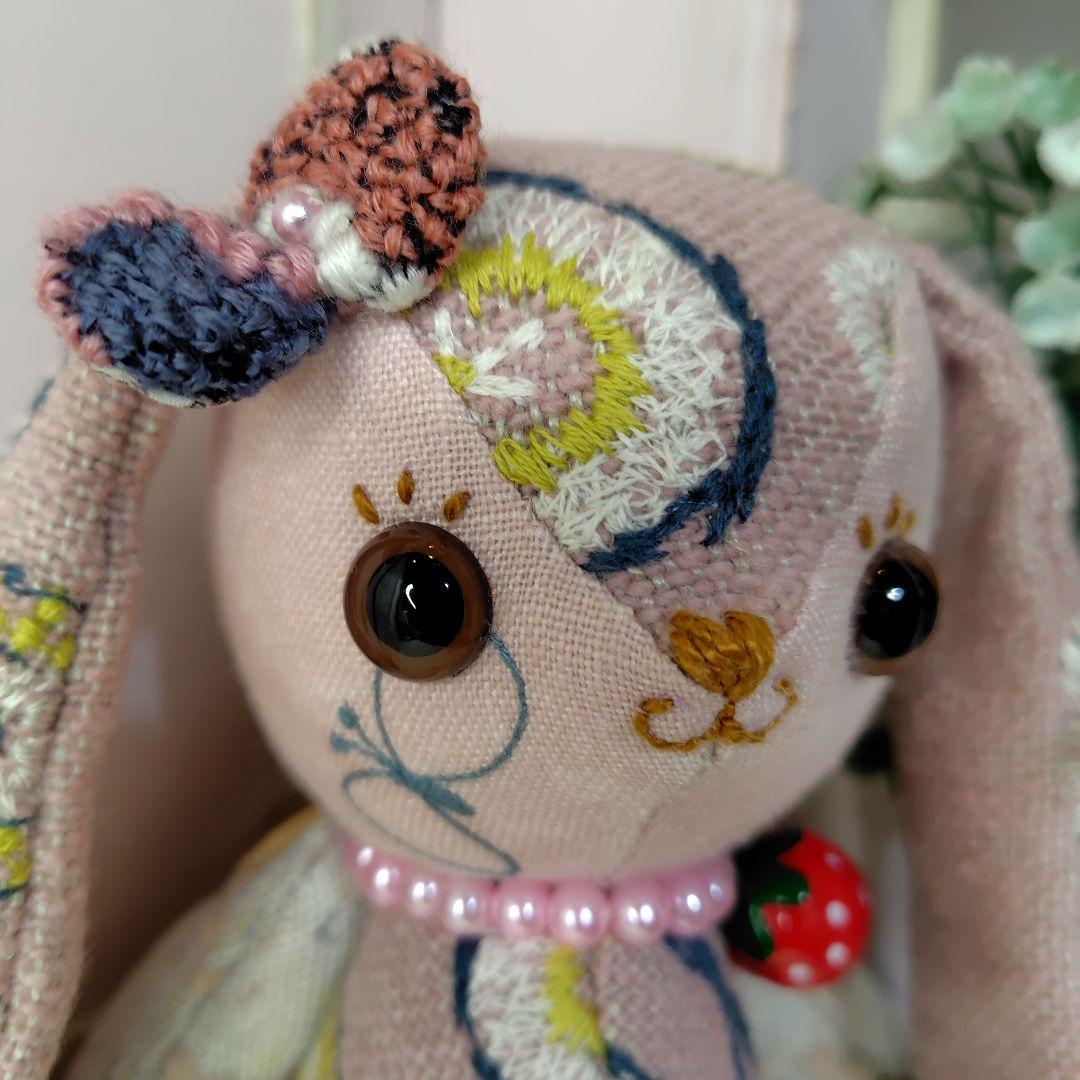 ミナペルホネン＊ハンドメイド＊ぬいぐるみ＊ウサコ＊①